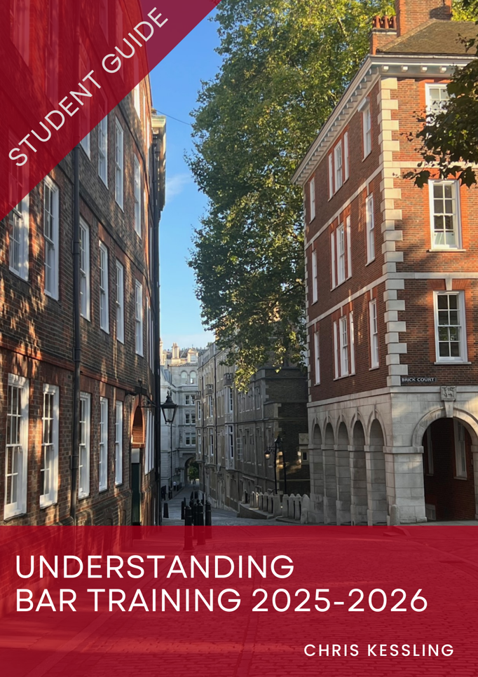 Student Guide to Understanding Bar Training 2025-2026